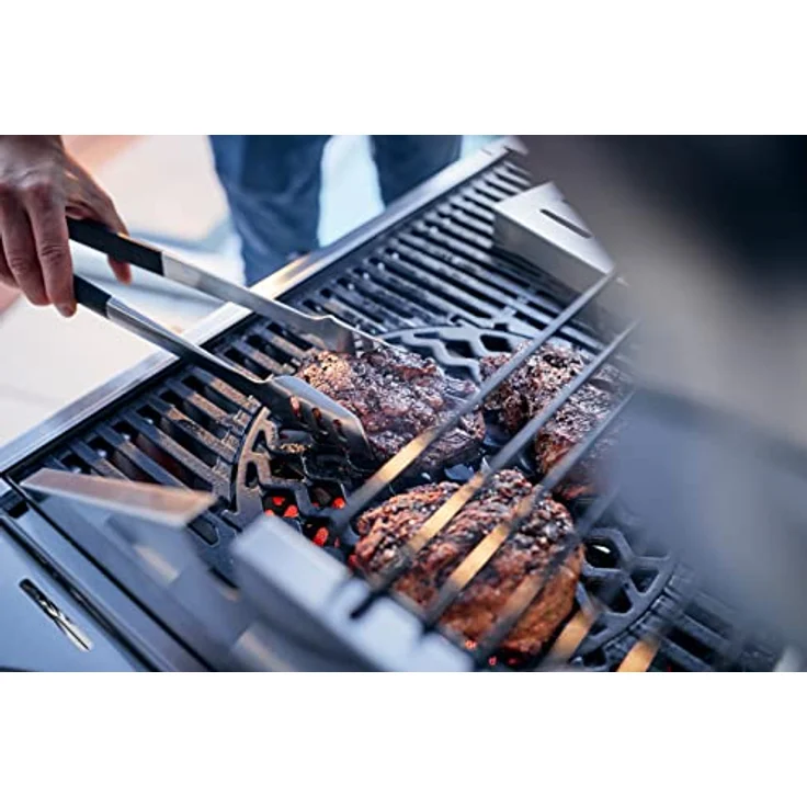 Enders Grillzange, Edelstahl, schwarz – Bild 3