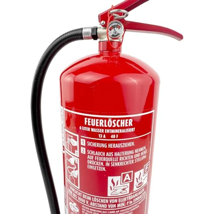 6l EXDINGER AF Wassernebellöscher mit Manometer auch für Fettbrände 4LE – Bild 5