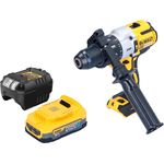 DeWalt DCD 996 E1 18V Akku Schlagbohrschrauber 95 Nm Brushless + 1x Powerstack Akku 1,7 Ah + Ladegerät