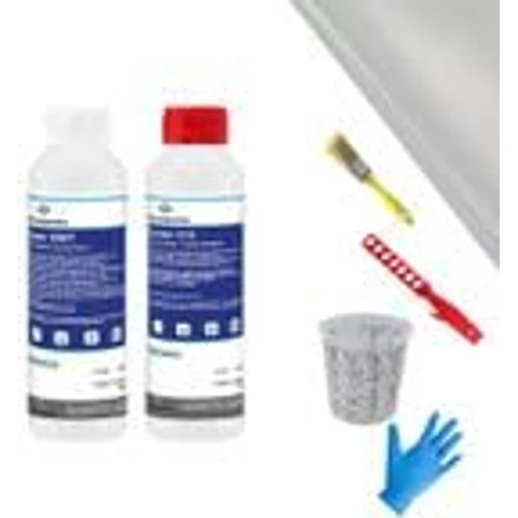 DD Composite Epoxidharz Reparaturset 1,5kg mit 5m² Glasfilamentgewebe, lösemittelfrei, hohe Haftung, für Fahrzeugbau, Modellbau und Kunsthandwerk – Bild 7