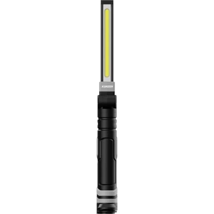 Kunzer PL-082 Arbeitslampe klappbar - COB-Technik, 600lm, 6h Leuchtdauer – Bild 2