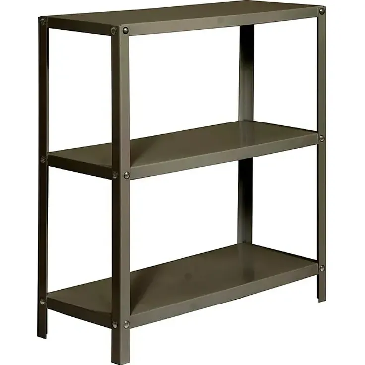 Simonrack Simonhome Metallregal Classic Mini, 3 Böden, Traglast 100 kg pro Boden, grau, 90 x 80 x 30 cm
