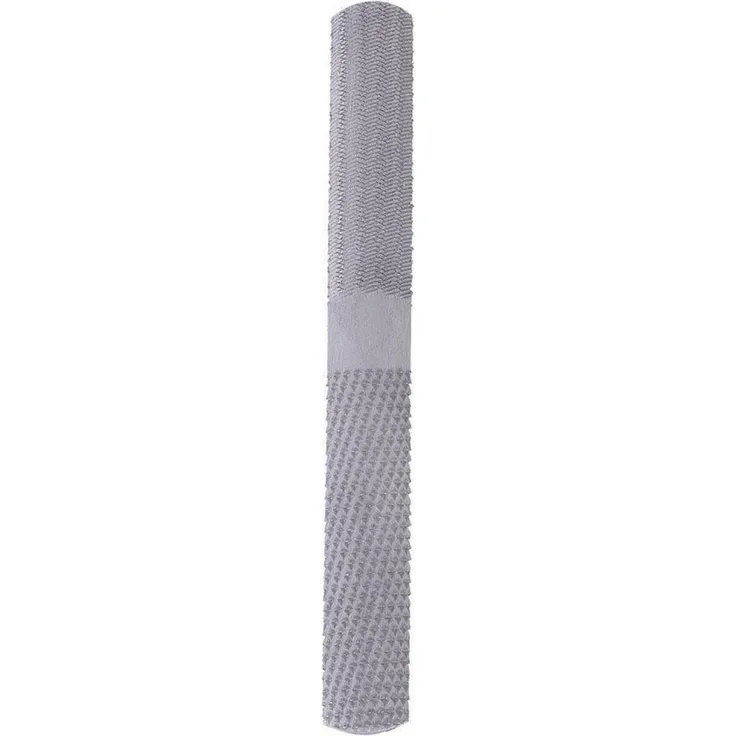 LuxusKollektion Raspel 4in1 Halbrund Flach 8 Zoll, graue Stahl Holzraspel