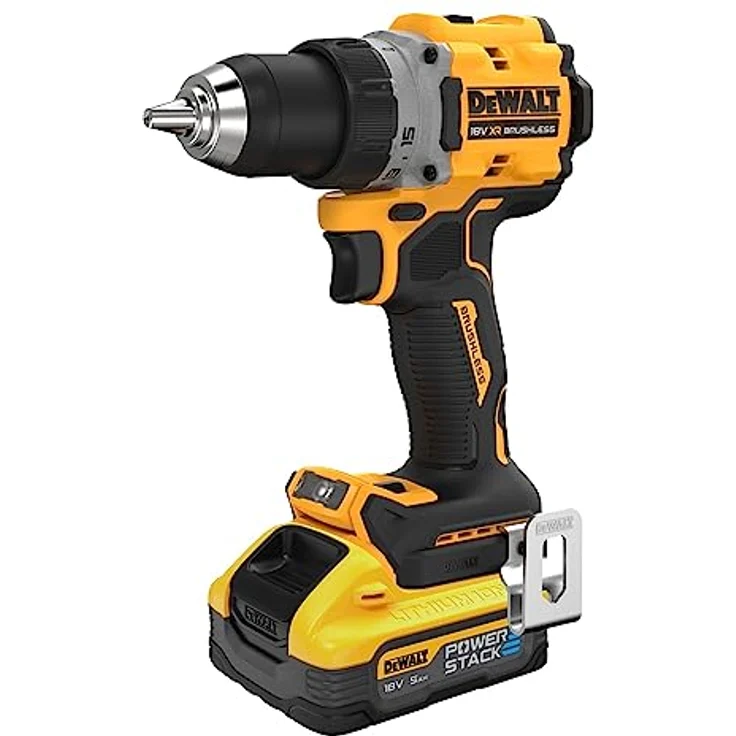 DeWalt Akku Kombopack DCK2051H2T, 2-teiliger Set mit DCD800 Bohrschrauber, DCF850 Schlagschrauber, 2x 5,0Ah Powerstack, inkl. Lader in T-STAK Box II – Bild 2