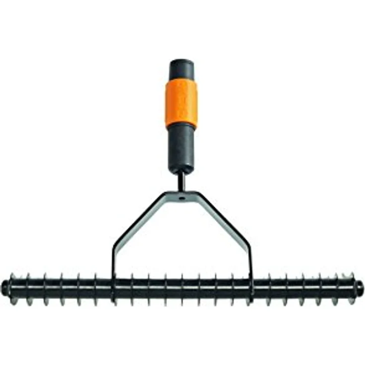 Fiskars QuikFit™ Rasenlüfter, Gehärteter Karbonstahl, Breite 37 cm, Red Dot Design Award, 961g – Bild 2