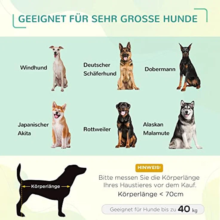 Pawhut Haustierbett mit Baldachin, Erhöhtes Hundebett, Hundeliege Outdoor mit Dach, Atmungsaktiv, Taftstoff Kaffee 122 x 92 x 108 cm – Bild 4
