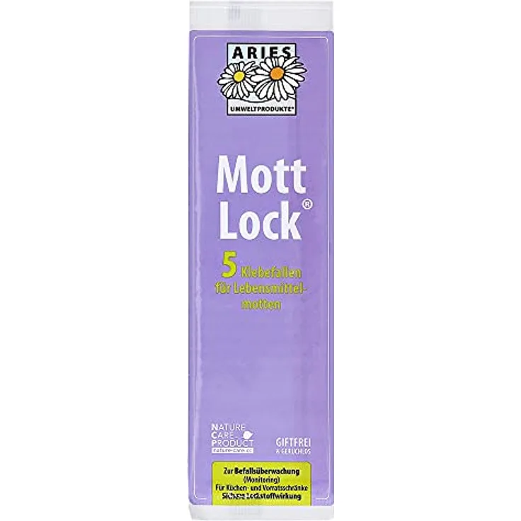 Mott Lock 5 Adhesive Traps For Food Moths