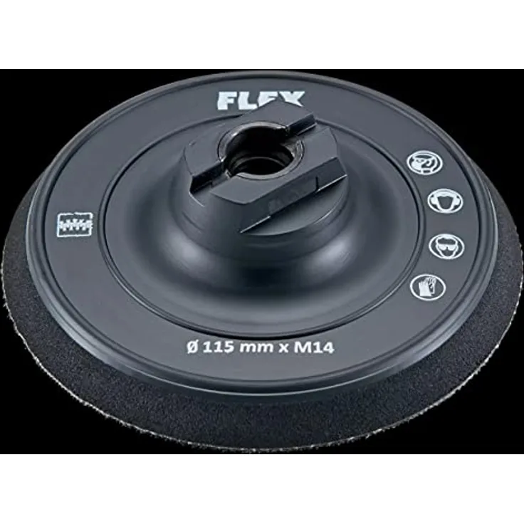 FLEX PLATO Klett Ø 115 BP-M II D115 M14, Schleifscheibe für flexible Gestaltung und hohe Langlebigkeit