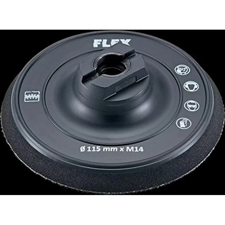 FLEX PLATO Klett Ø 115 BP-M II D115 M14, Schleifscheibe für flexible Gestaltung und hohe Langlebigkeit