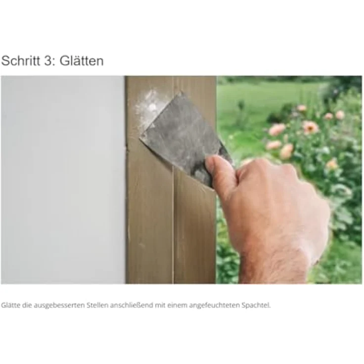 Molto Holz Reparatur Spachtel 330g Ausbessern Renovieren – Bild 7