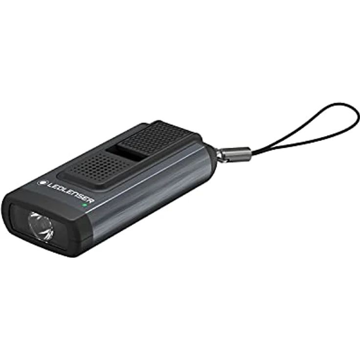 Ledlenser K6R Safety wiederaufladbare Mini Taschenlampe grau-schwarz Die kompakt – Bild 3