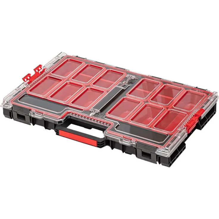 QBRICK System Werkzeugkoffer Qbrick System ONE Organizer L 2.0 stapelbar 531 x 379 x 77 mm 6 l, schwarz - Preisvergleich