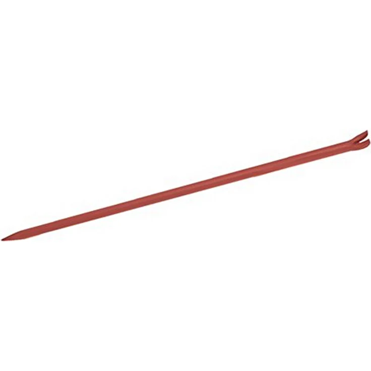 Unbekannt Brechstange L.1500mm B.25mm, gebogene Klaue, pulverbeschichtet aus speziallegiertem Stahl – Bild 1