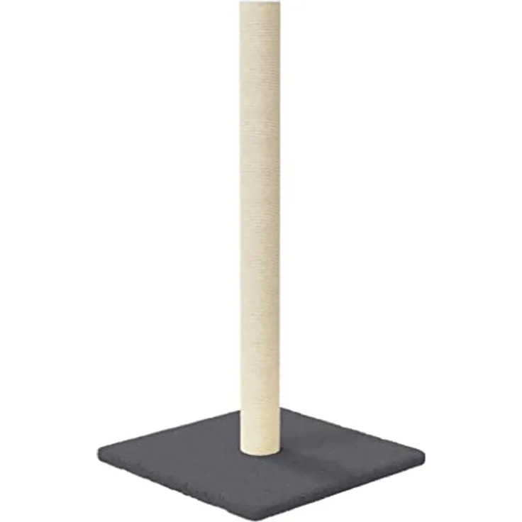 Bussandri Exclusive - Kratzsäule Dunkelgrau 35x35x70 cm
