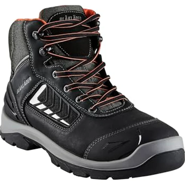 Blakläder ELITE Sicherheitsstiefel S3, wasserabweisendes geöltes Leder, Farbe: schwarz, Schuhgröße 46 (UK 11) – Bild 1