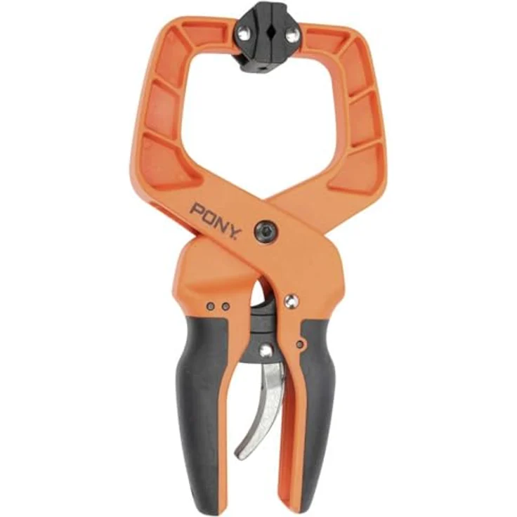 JORGENSEN Schraubzwinge JORGENSEN 32225 Ratschenzwinge Spannweite 50 mm, Ideal für alle leichten Vorspannarbeiten, schwarz – Bild 2