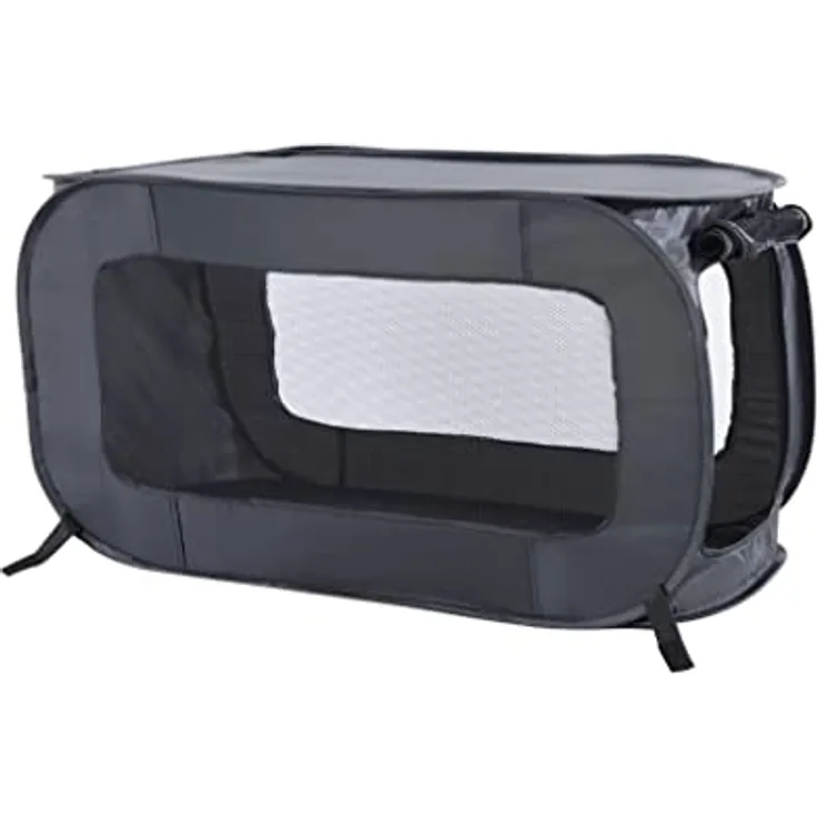 Beatrice Home Fashions SLOPPK00BLK POP UP PET Kennel, Black