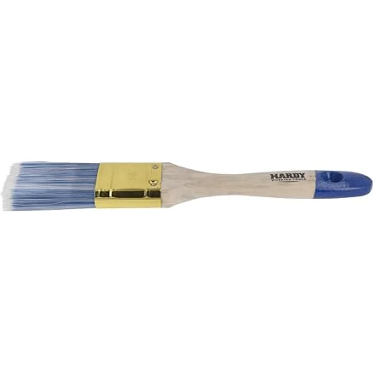 Hardy Working Tools Flachpinsel-Set 6 STK. 35 mm Serie 42, Lasurpinsel für Holz und Lackpinsel für Metall mit synthetischen hellen Borsten – Bild 3