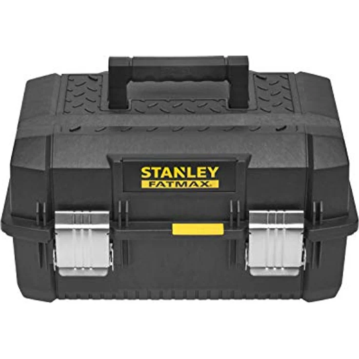 Stanley FatMax Cantilever Werkzeugbox (18 Zoll, 46 x 32 x 24 cm, Koffer für Werkzeuge, Box mit ausladenden Schubfächern, robuster und geräumiger Behälter mit Wasserschutz) FMST1-71219 – Bild 2