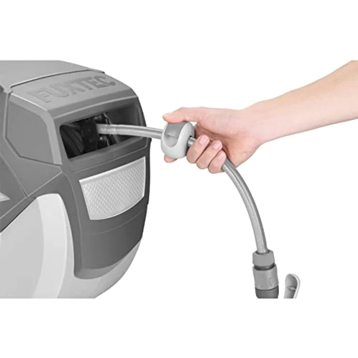FUXTEC Wasserschlauchaufroller 30m rund FX-WSA30G Grau – Bild 4