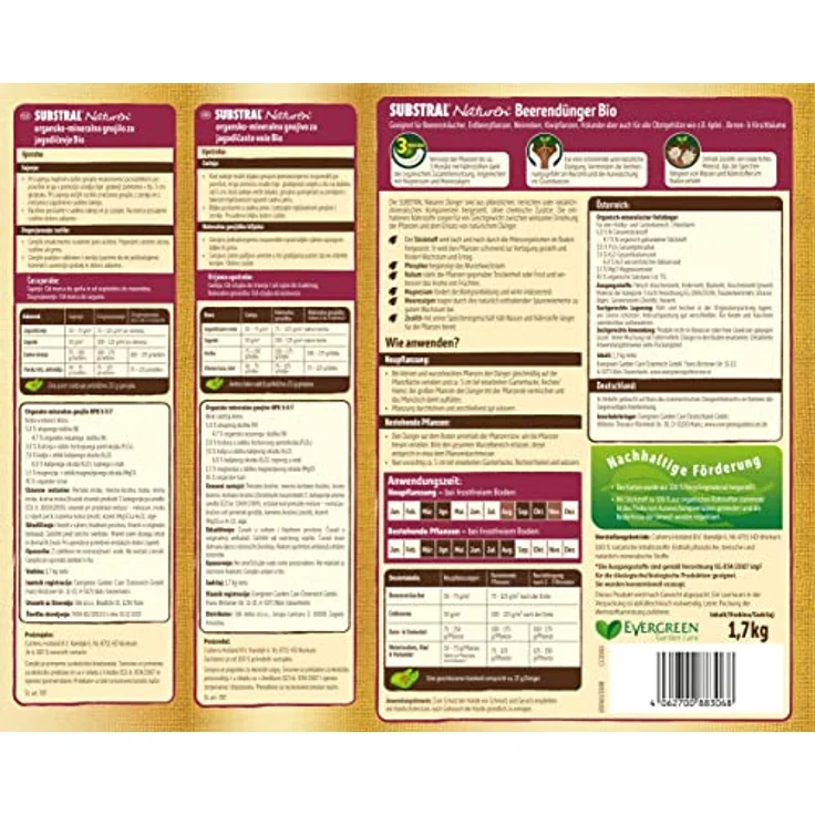 Naturen Bio Beerendünger 1,7 kg – Bild 2