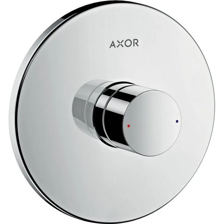 hansgrohe Axor Uno Einhebel-Brausemischer Unterputz, Zerogriff, Brushed Nickel, Betriebsdruck 1-10 bar