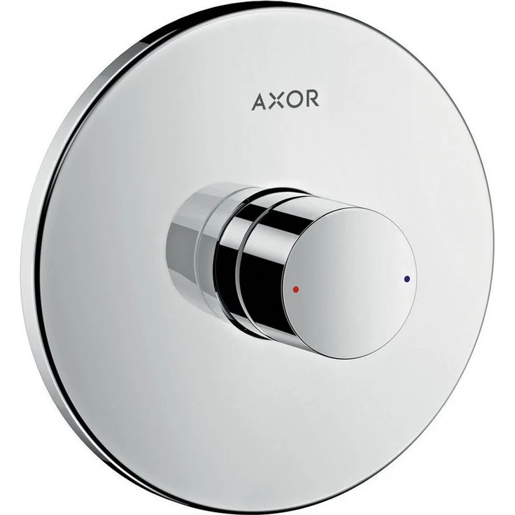 hansgrohe Axor Uno Einhebel-Brausemischer Unterputz, Zerogriff, Brushed Nickel, Betriebsdruck 1-10 bar