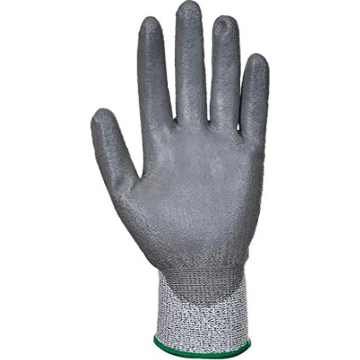 Portwest Herren Cut 5 Glove, Schnittschutzhandschuh mit Kontakt- und Hitzeschutz, grau, Größe L EU – Bild 2