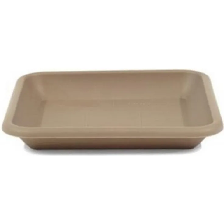Greemotion Blumentopfuntersetzer Jana taupe, 20 x 20cm, wasserdicht und frostsicher