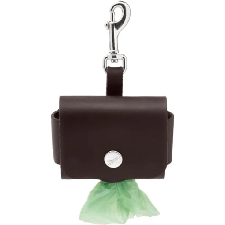 HUNTER Kotbeutelspender Varde 13 x 10 x 5 cm, dunkelbraun – Bild 2