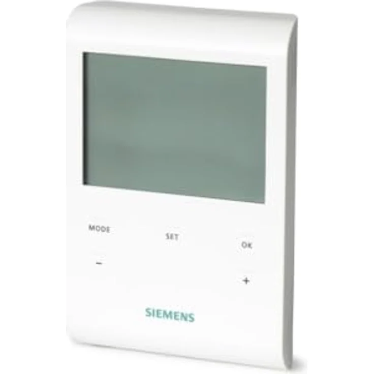 Siemens RDE100.1 Raumthermostat mit Auto-Zeitschaltprogramm und LCD – Bild 1