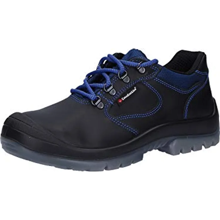 Arnold Potthoff CanadianLine CL Paloma S3 Sicherheitsschuhe, schwarz/blau, mit Stahlkappe und Duo-PU-Sohle