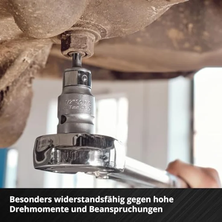 Einhell Bit-Set 109032, XL-Case, 40-teilig, mit 30 mm und 75 mm kraftvollen Chrom Vanadium Bits und Stecknussadaptern – Bild 8