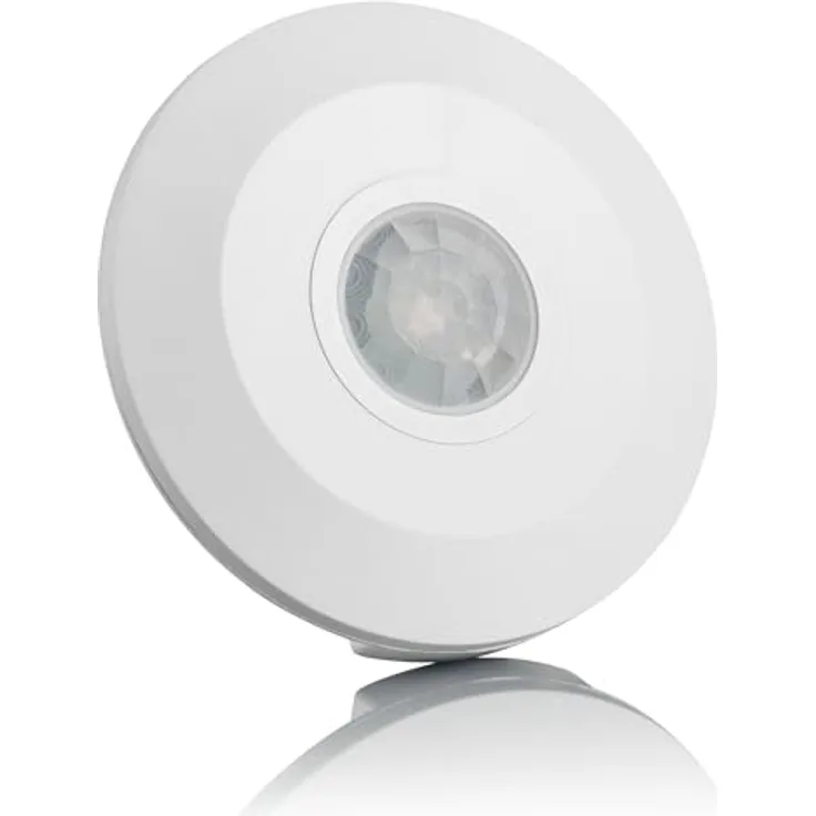 SEBSON® Bewegungsmelder Innen Aufputz - 2er Set - Decken Montage, programmierbar, Infrarot Sensor, Reichweite 6m/ 360°, Bewegungssensor LED geeignet, 3-Draht