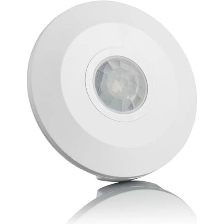 SEBSON® Bewegungsmelder Innen Aufputz - 2er Set - Decken Montage, programmierbar, Infrarot Sensor, Reichweite 6m/ 360°, Bewegungssensor LED geeignet, 3-Draht – Bild 1