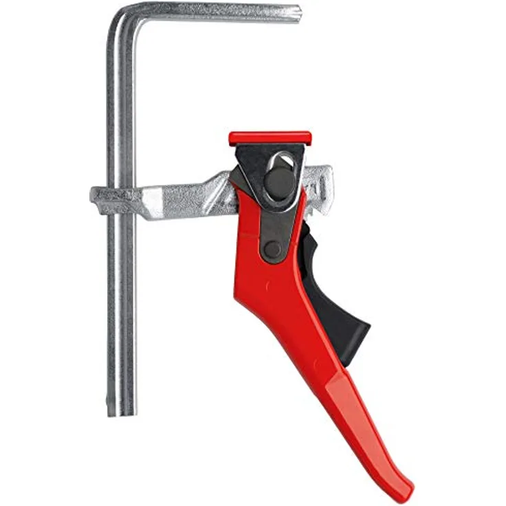 Bessey Ganzstahl-Tischzwinge mit Hebelgriff GTRH 160/60