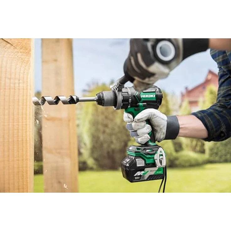 Hikoki Akku Bohrschrauber DS36DCW2Z 36V 155Nm Bürstenloser Motor Akkuschrauber Akku Bohrmaschine - Robustes Aluminium-Gehäuse, 22 fache Drehmoment-Einstellungen, LED-Beleuchtung – Bild 2