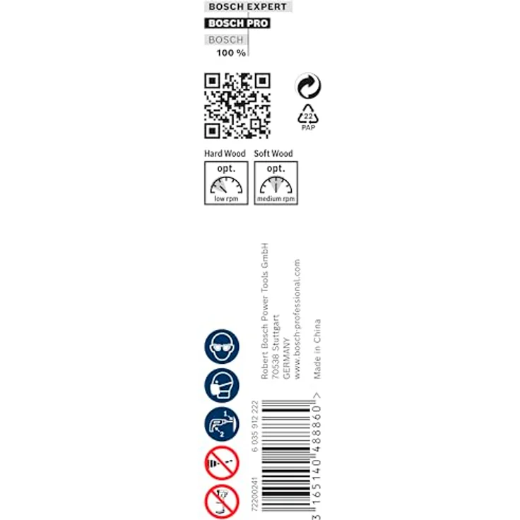 Bosch Professional Holzschlangenbohrer mit 1-4''-Sechskantschaft (Ø 10 mm) 2608585716 – Bild 4