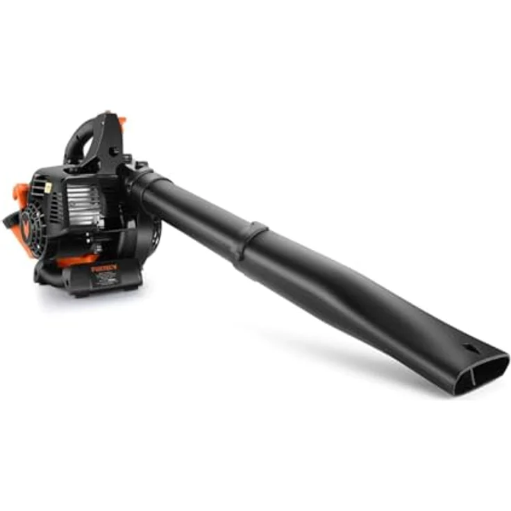 FUXTEC Benzin-Laubbläser FX-LB126ECO, 26ccm³ Hubraum, maximale Luftgeschwindigkeit von 60m/s, leichtes Gewicht von 4,5 Kg – Bild 5