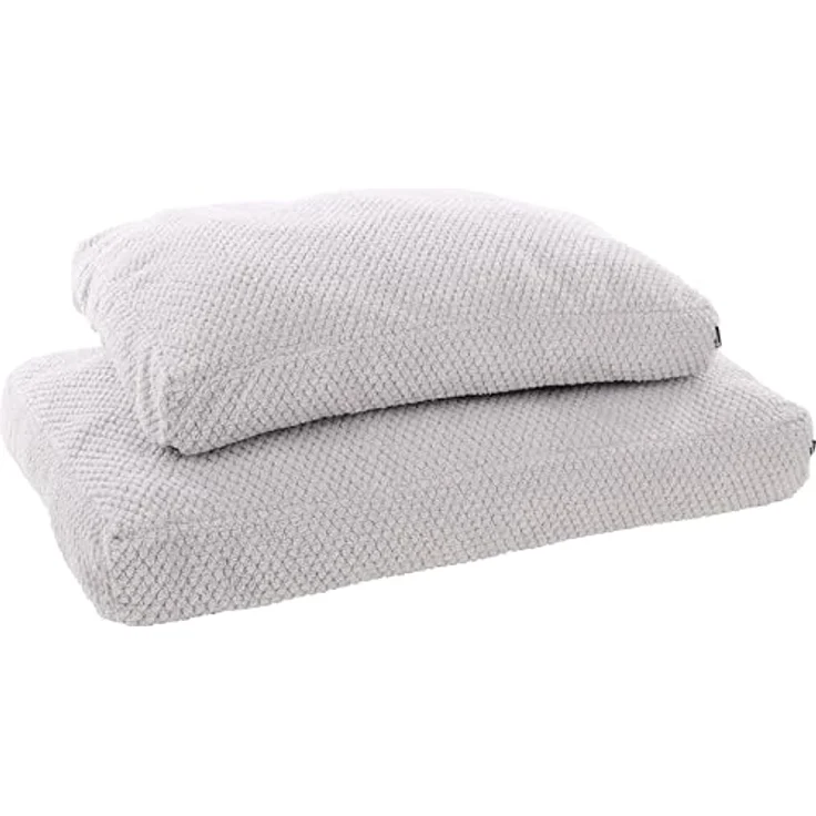 Flamingo Kissen Jacquard Rechteck grau - 100x70x12cm - Waschbar - Rutschfester Boden - Abnehmbarer Bezug mit Reißverschluss – Bild 2