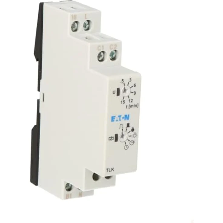 Eaton Treppenlichtzeitschalter, elektronische Zeitschaltuhr mit programmierbarer Langzeitfunktion und Energiesparmodus – Bild 2