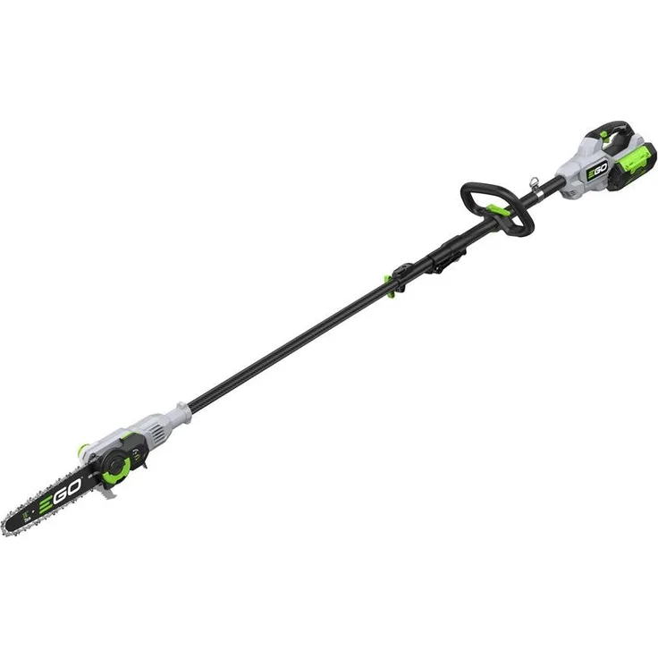 EGO POWER PLUS Akku-Hochentaster PS1003E, mit Kettenölautomatik, 4,0 Ah Akku und Ladegerät, teleskopierbar bis 4 m, LED-Präzisionsleuchte