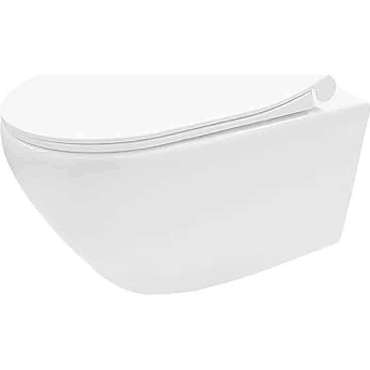 Aloni Spülrandlos Hänge Dusch Wand WC Taharet Bidet Toilette mit integrierter Armatur, Luxusmarke, Farbe: unbekannt – Bild 4