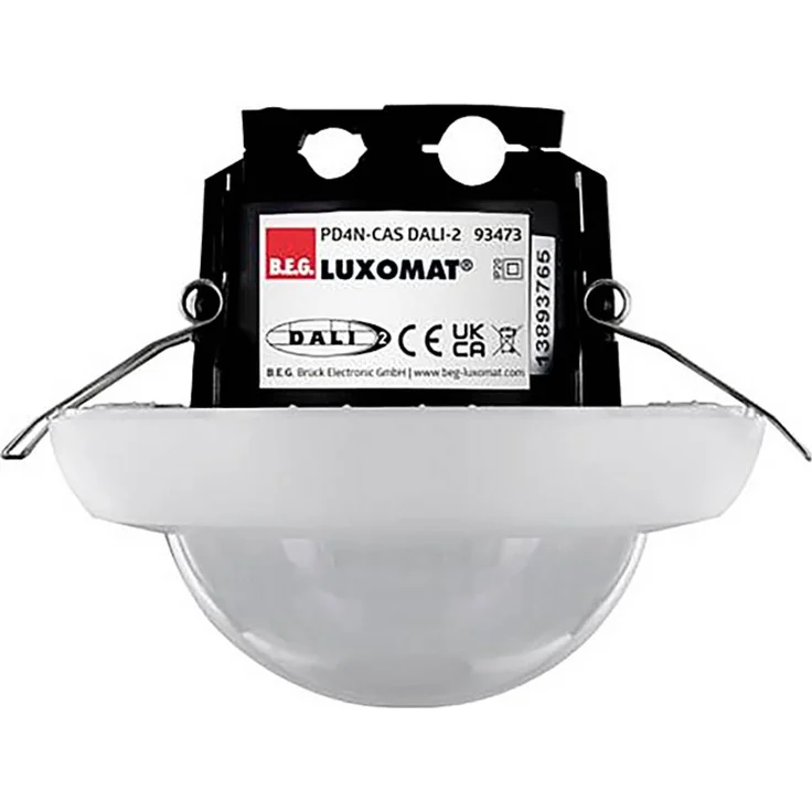 RIDI 0209505 Bewegungs- und Helligkeitssensor, Bluetooth Low Energy, weiß, Deckeneinbau, DALI-2 Schnittstelle
