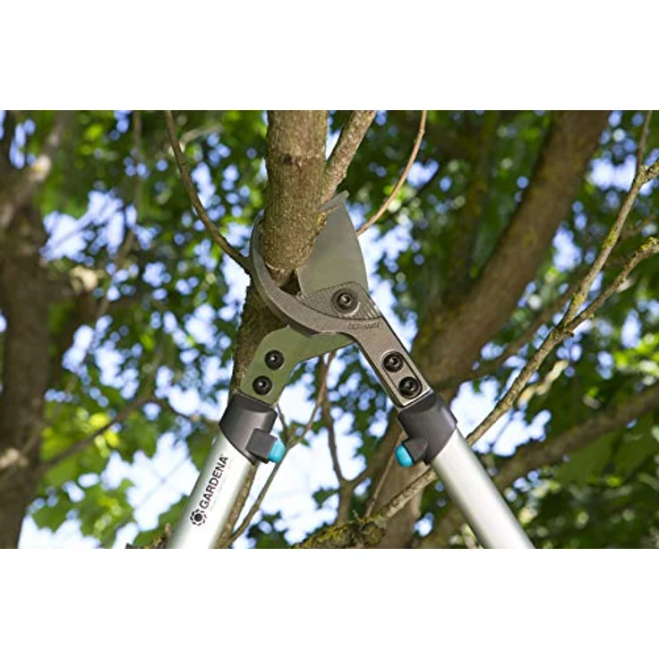 GARDENA Premium Astschere 700B Bypass Baumschere für schonenden, exakten Beschnitt von Pflanzen, präzisionsgeschliffene Messer, doppelt gebogene, stabile Aluminium-Profilarme 8710-20 – Bild 7