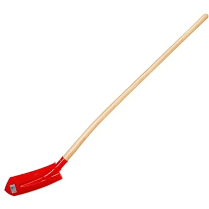 Ideal Spaten Kabelgrabenschaufel 16cm Größe 1, Eschestiel 130cm, Angebogener Trittschutz – Bild 5