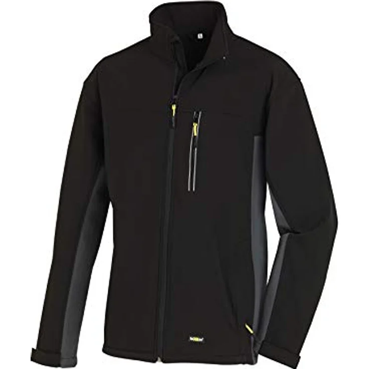 TRIZERATOP teXXor® Softshell-Jacke SKAGEN, wind- und wasserabweisend, hohe Atmungsaktivität, mit Microfleecefutter, schwarz – Bild 2