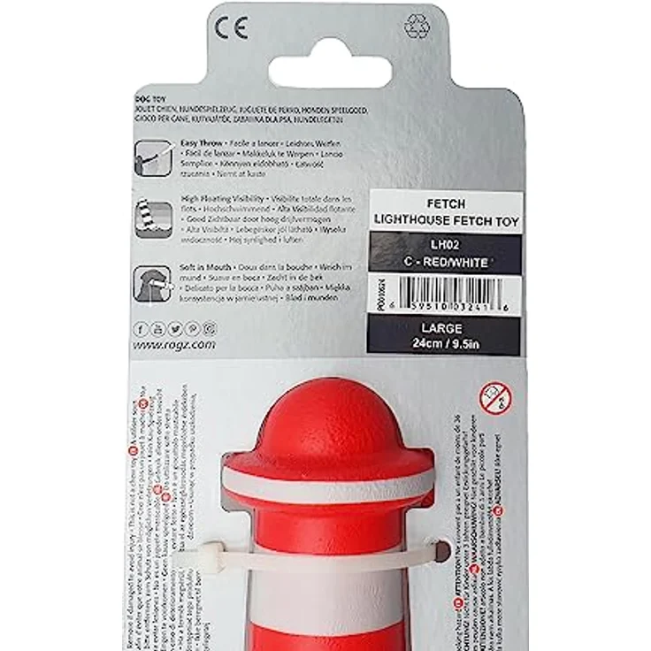 Rogz Leuchtturm Floating Hundespielzeug – Bild 2