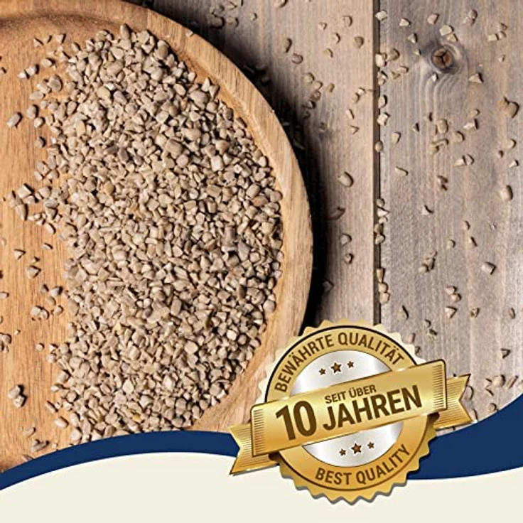 Lyra Pet® | 25 kg Sonnenblumenkerne Geschält Bruch | Wildvogelfutter Ganzjährig | Optimal für Jungtiere | Vogelfutter für Wildvögel | Wertvolles Streufutter | Energiespender für Sommer und Winter - Preisvergleich – Bild 4