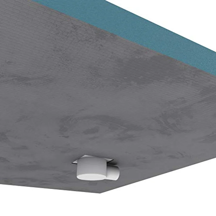 Aurlane Showerboard grau, befliesbares Duschelement mit integriertem Gefälle, 90 x 140 x 4 cm, wasserdichtes Polystyrol – Bild 3